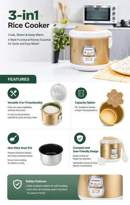3-in1-Rice Cooker
