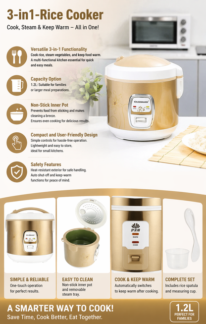 3-in1-Rice Cooker