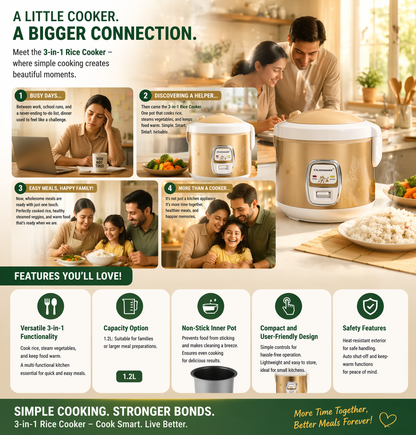 3-in1-Rice Cooker