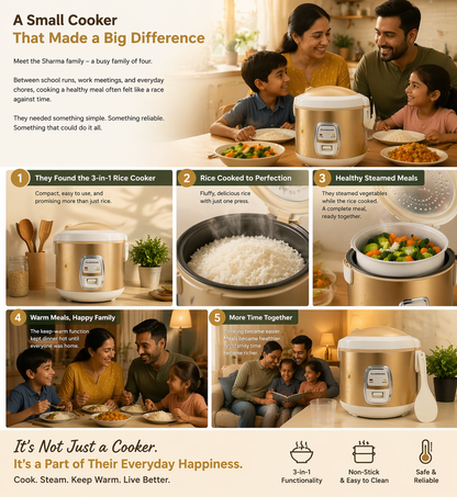 3-in1-Rice Cooker