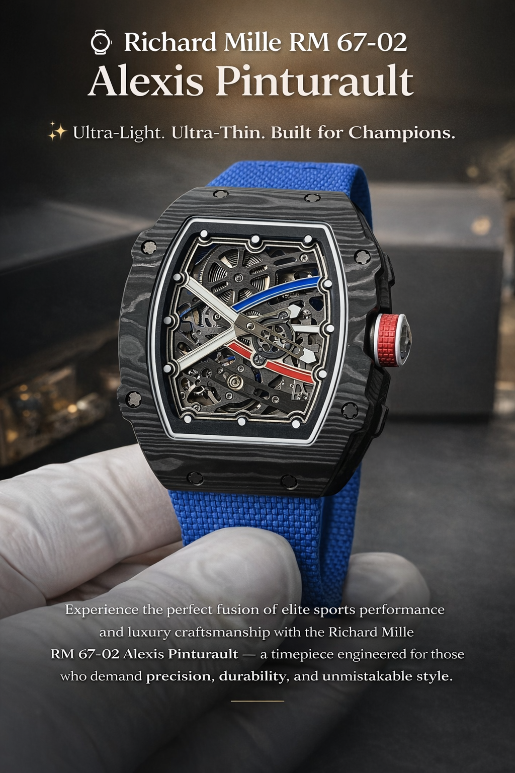 Richard Mille Lifestyle RM 67 A+ copy