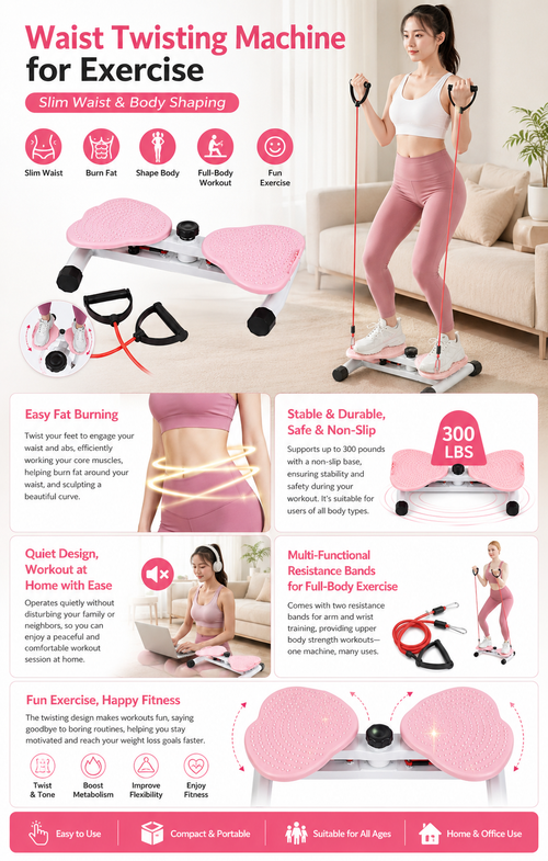 Waist Twisting Machine for Exercise