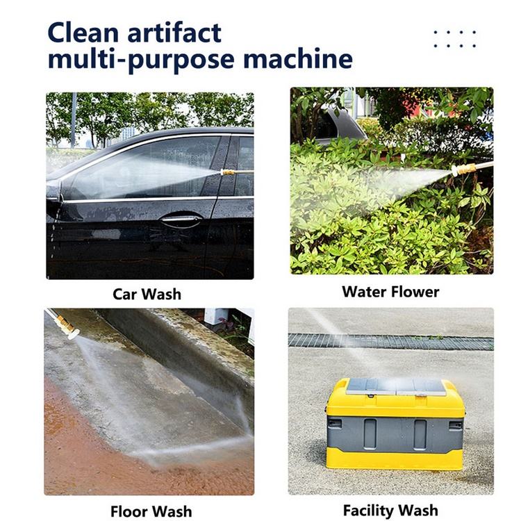 High Pressure Water Cleaning Gun – Cordless Car Wash Pressure Washer 300W 30 Bar