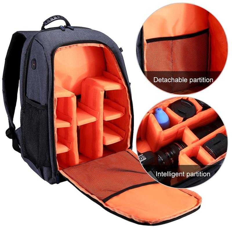 Camera backpack waterproof camera bag