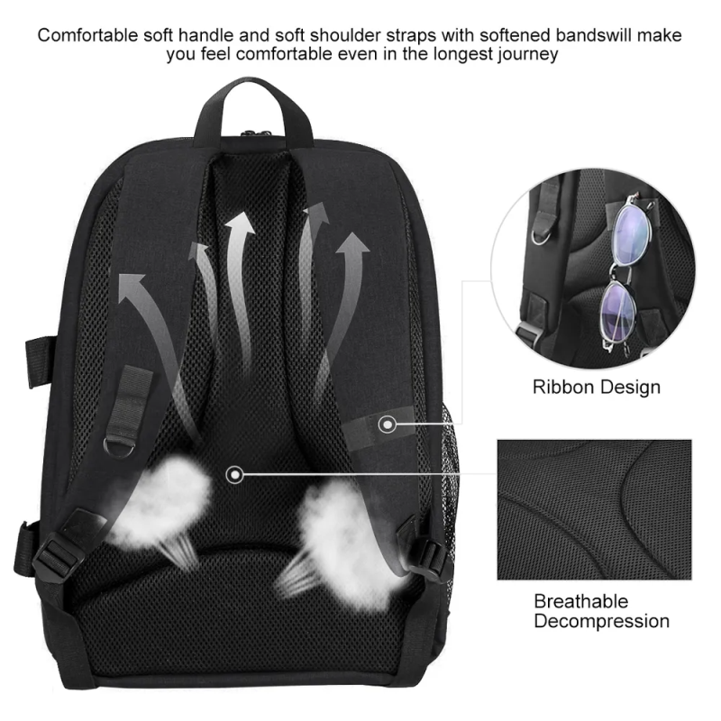 Camera backpack waterproof camera bag