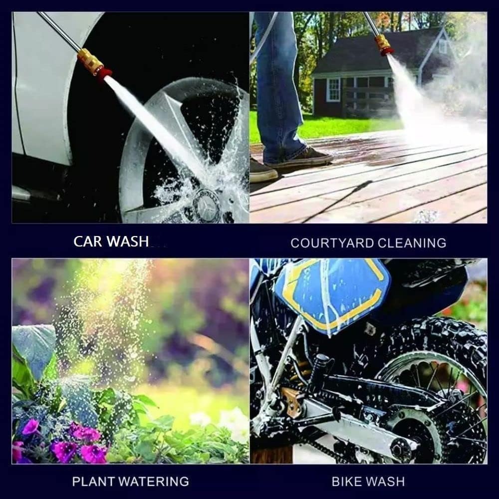 High Pressure Water Cleaning Gun – Cordless Car Wash Pressure Washer 300W 30 Bar