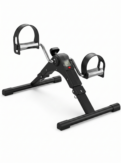 Mini Indoor Pedal Exerciser – Portable Desk Cycle Bike for Arm & Leg Fitness with LCD Display