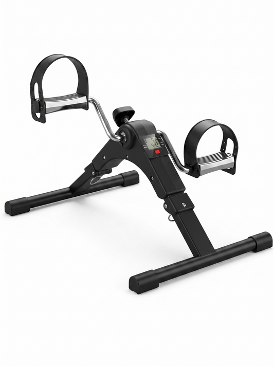 Mini Indoor Pedal Exerciser – Portable Desk Cycle Bike for Arm & Leg Fitness with LCD Display